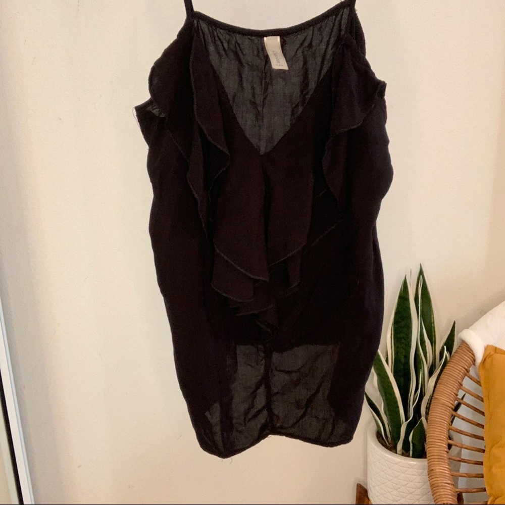 Black camisole